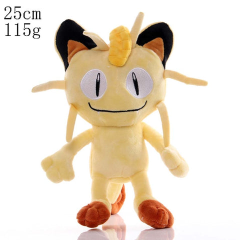 25cm Pikachu Charmander Squirtle Bulbasaur Anime Toys