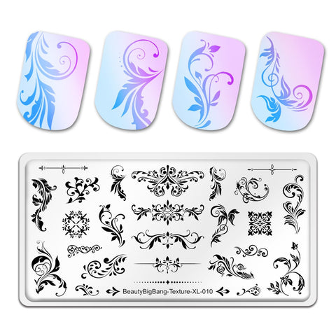 New Whirlpool Image Stainless Steel Nail Art