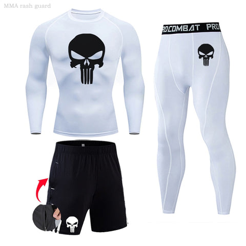 Men Running Fitness Sports Suits