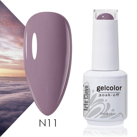 15ml Rose Red Color Series Gel Nail Polish