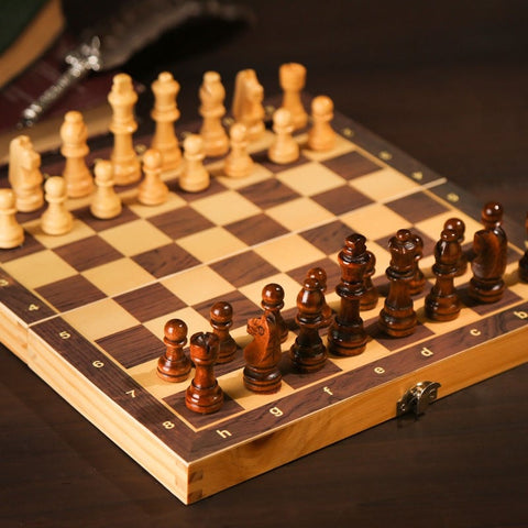 New Wooden Chess Set