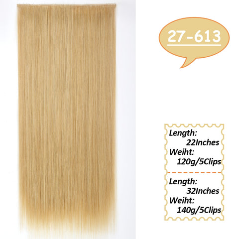22Inch/32Inch Clip On Hair Extensions