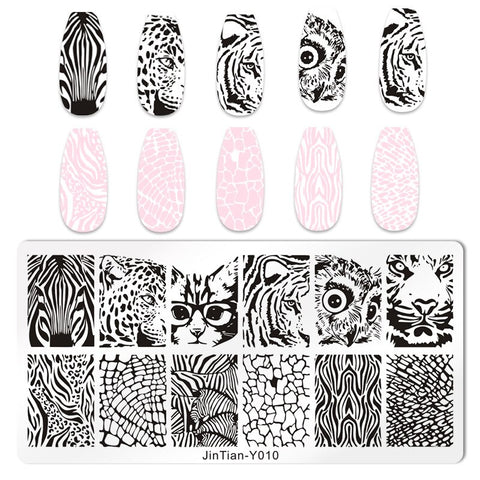 New Nails Art Stencil Stamp Tools