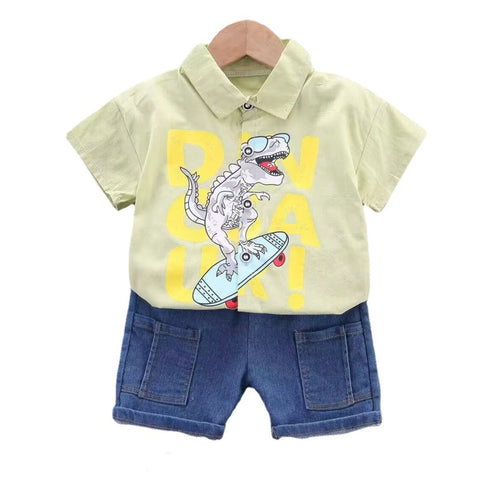 Summer Baby Clothes Suit