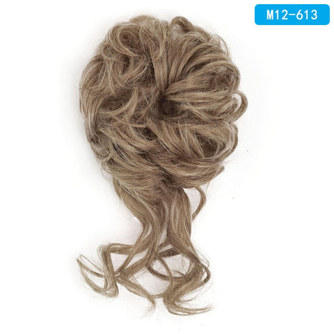 New Synthetic Hair Bun Messy Chignon