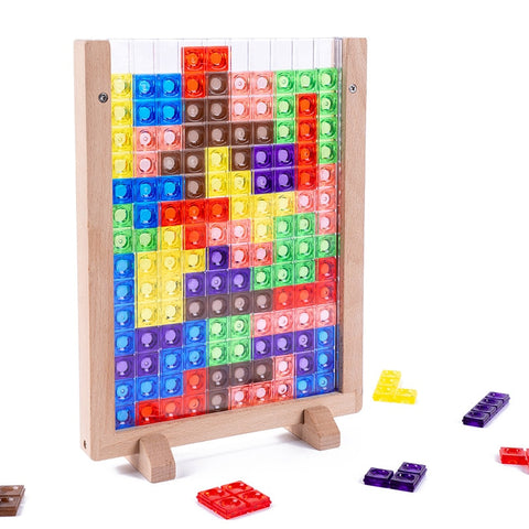 Russian 3D Desktop Game Tangram Math Toys