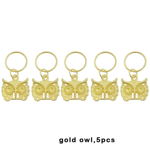 5-50Pcs/lot Mix Color Charms Hair Braid