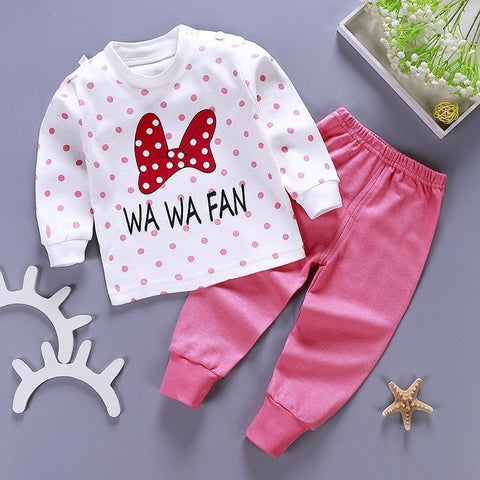 Kids Long Sleeved Pajamas Sets