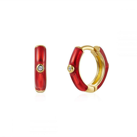 New Women Hoop Dangle Earrings
