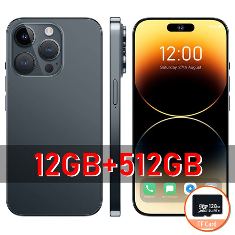 i14 Pro Max 5G Cellphones Full Screen 4G Smartphones