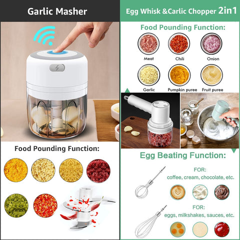 Electric Mini Garlic Chopper