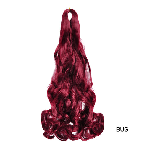 New French Curls Braiding Hair
