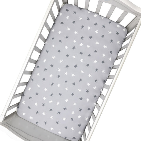 Newborn Baby Microfabric Crib Fitted Bedding