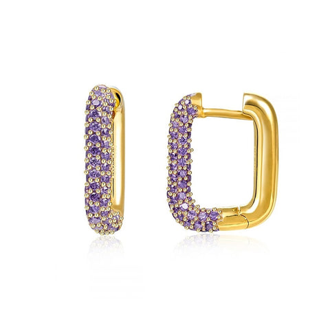 New Women Hoop Dangle Earrings