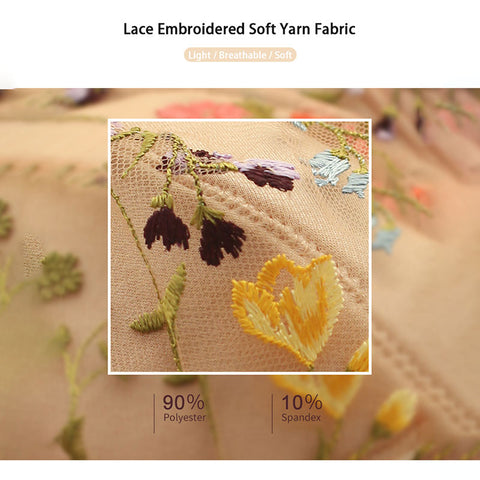 New French Embroidery Lingerie Sets