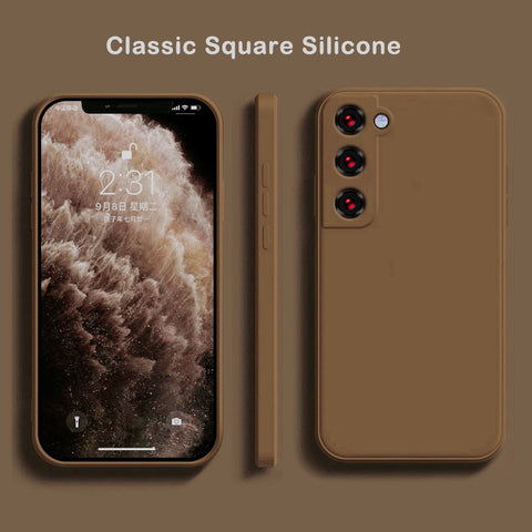 New Square Liquid Silicone Case