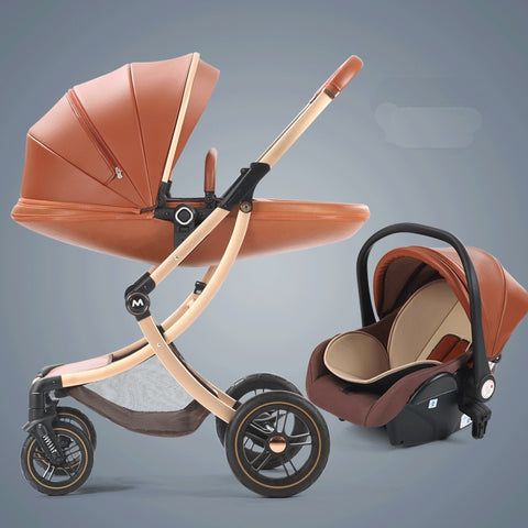 Baby Stroller 2in1/3 In 1 Luxury Carriage