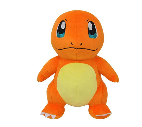 25cm Pikachu Charmander Squirtle Bulbasaur Anime Toys