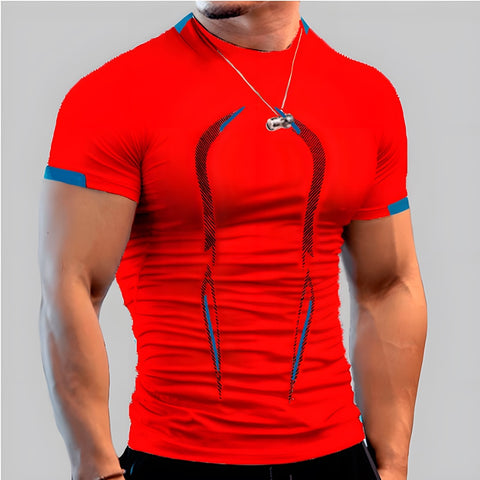 Man Quick Dry Summer Running Shirt