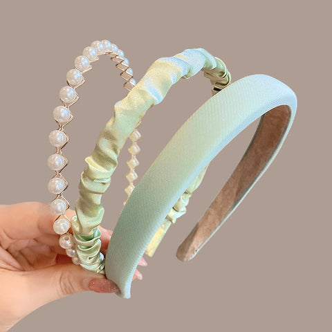 3/6/8PCS Set Fashion Women Cloth Hair Bands