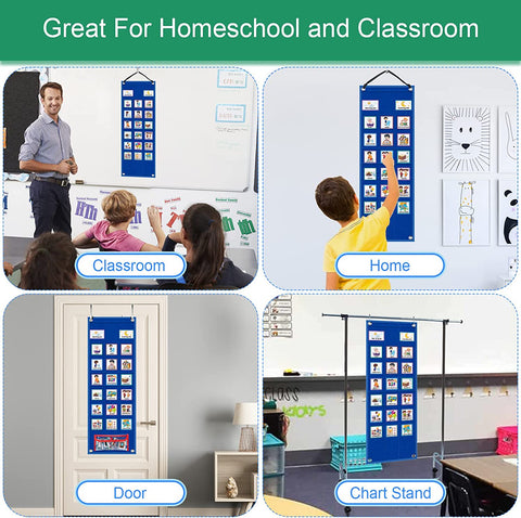 Children Visual Schedule Calendar Chart
