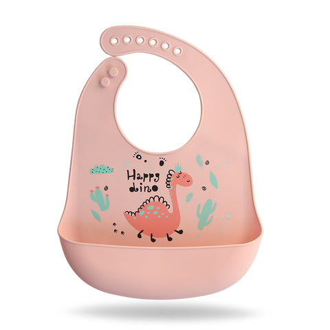Printed Soft Baby Silicone Bibs