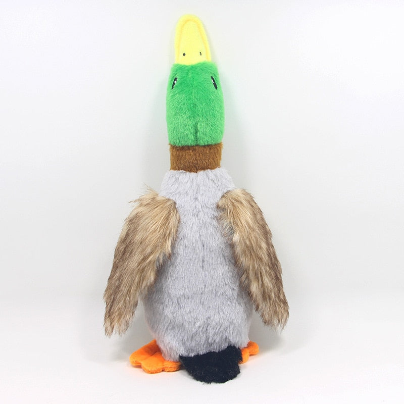 New Cute Plush Duck Sound Pet Toy