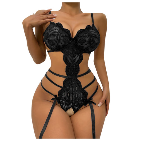 Women Transparent Teddy Underwear