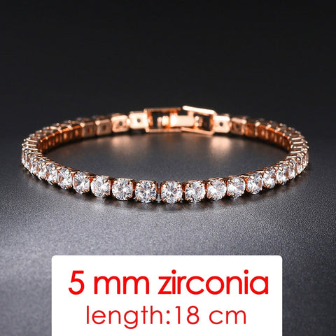 Women Fashion Small Cubic Zircon Crystal Bracelets