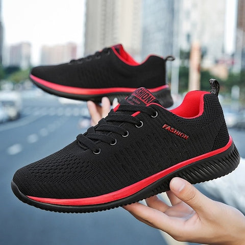Men Lightweight Running Walking Casual Breathable Shoes
