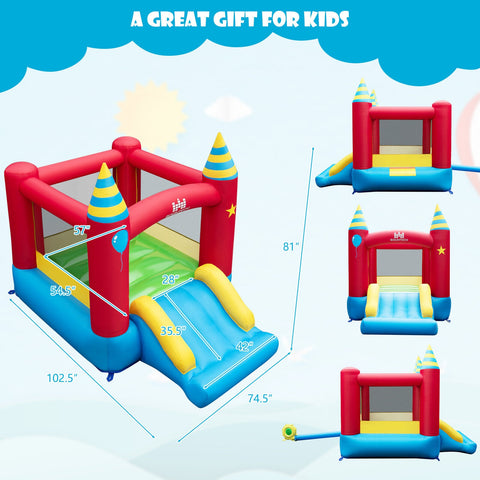 New Costway Inflatable Bounce Castle
