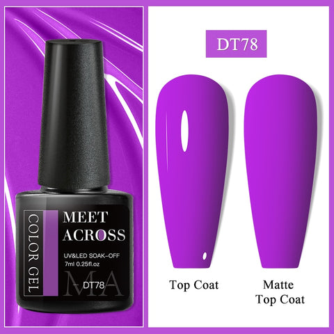 7ml 140 Colors Nail Gel Polish