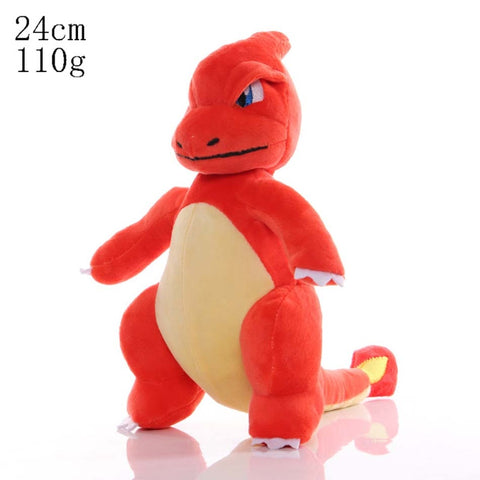 25cm Pikachu Charmander Squirtle Bulbasaur Anime Toys