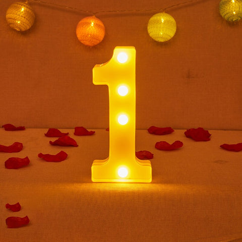 New Alphabet Letter LED Lights
