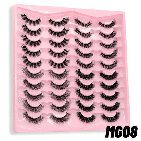 3D False Russian  Eyelashes