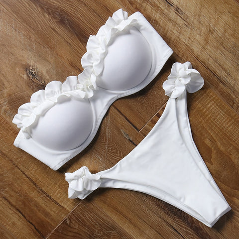 Women Bikini Brazilian Swimsuit Push-up Bra Bikini Set