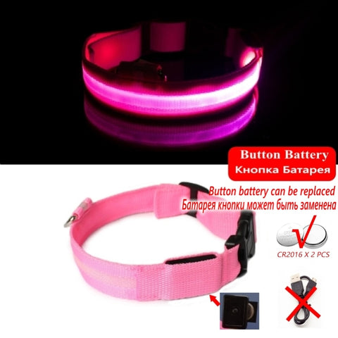 New Dog Light Anti-lost Collar