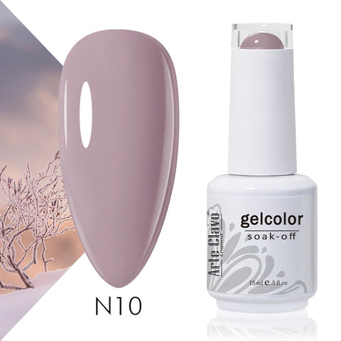 15ml Rose Red Color Series Gel Nail Polish