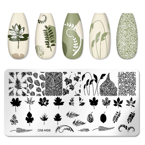 New Lace Flowers Nail Stamping Plates