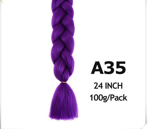 24 Inch Jumbo Braid Ombre Jumbo Hair Extension