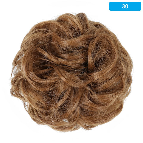 New Synthetic Hair Bun Messy Chignon