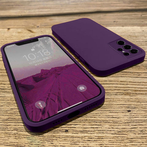 New Square Liquid Silicone Case