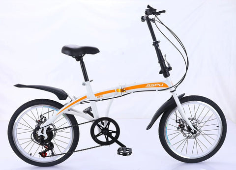 New Double Disc Brake Folding Bicycle