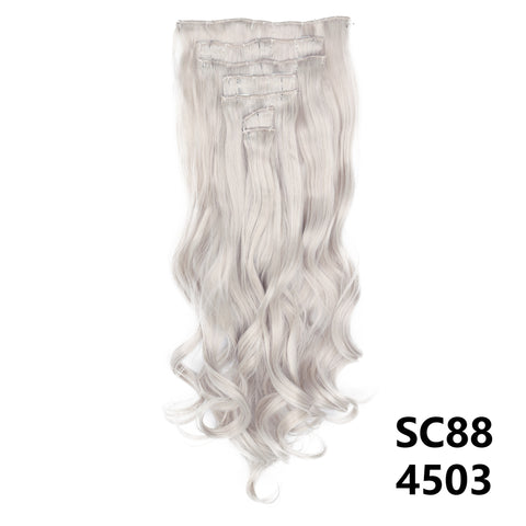 New Long Straight Natural 16 Clip