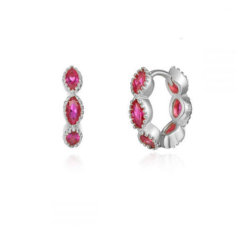 New Women Hoop Dangle Earrings