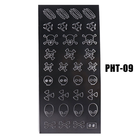 New Heart Butterfly Star Nail Stickers