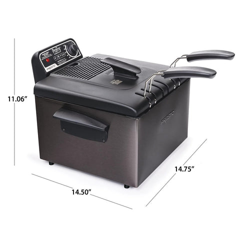 Presto 5Qt Dual Basket Pro Fry