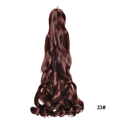 New French Curls Braiding Hair