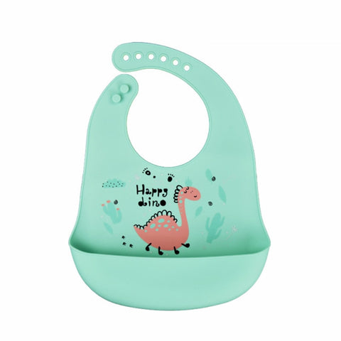 Printed Soft Baby Silicone Bibs
