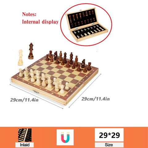 New Wooden Chess Set